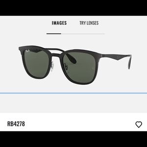 Ray-Ban 4278 Polarized Sunglasses // Black